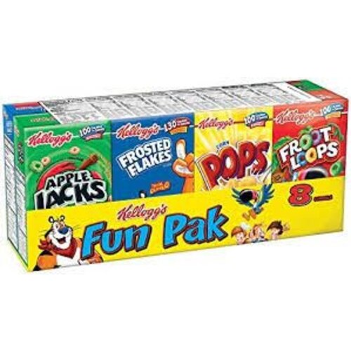 Kellogg's Fun Pak 8-Pack 243 Gram