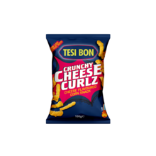 Tesi Bon - Crunchy Cheese Curlz 100 Gram 14 Stuks