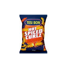 Tesi Bon - Hot Spiced Curlz 100 Gram 15 Stuks