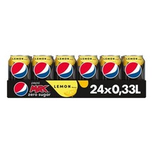 Pepsi - Zero Sugar Lemon 24 Blikjes