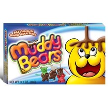Muddy Bears - Chocolate Gummi Bears 88 Gram ***THT 26-08-2023***