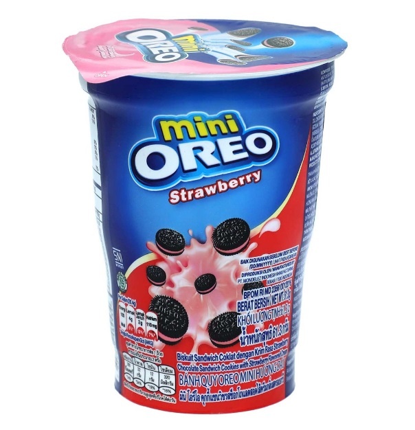 Oreo Oreo - Mini Cup Strawberry 61,3 Gram