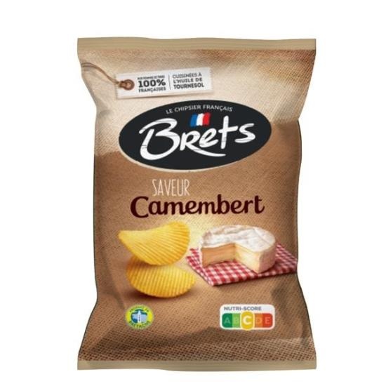 Brets Brets - Camenbert Chips 125 Gram 10 Stuks