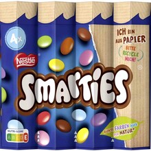 Nestle - Smarties 4-Pack 34 Gram 136 Gram Totaal