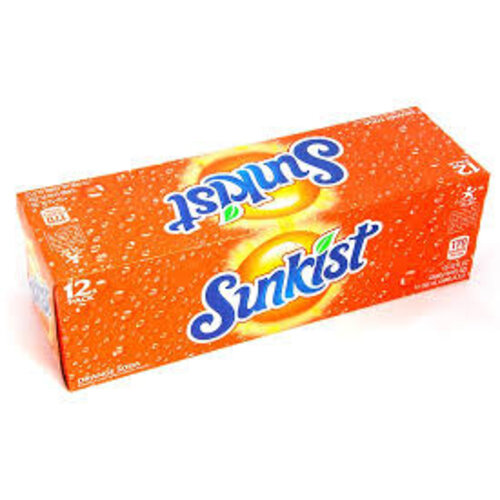 Sunkist - Orange 355ml 12 Blikjes