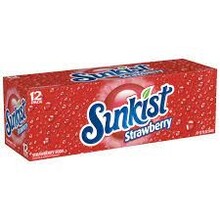 Sunkist - Strawberry Lemoade 355ml