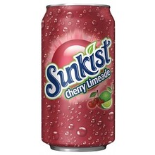 Sunkist - Cherry Limeade 355ml