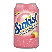 Sunkist - Strawberry Lemoade 355ml