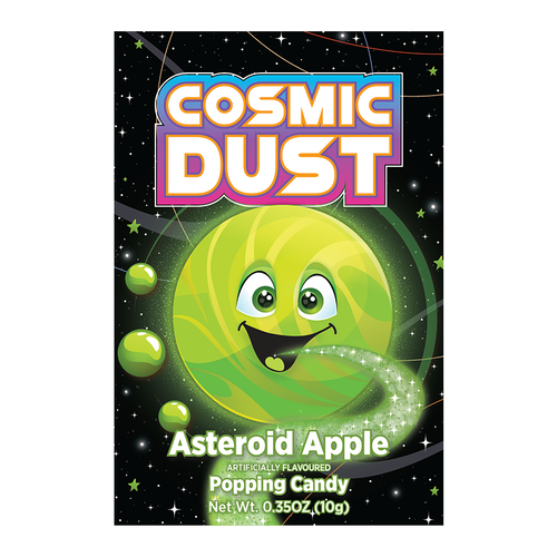 Cosmic Dust - Asteroid Apple Popping Candy 10 Gram Cosmic Dust - Asteroid Apple Popping Candy 10 Gram