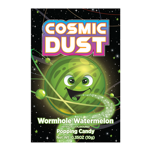 Cosmic Dust - Wormhole Watermelon Popping Candy 10 Gram