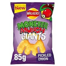 Walkers - Monster Munch Giants Pickled Onion 85 Gram ***29-06-2024***