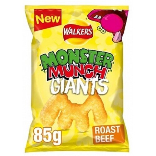Walkers - Monster Munch Giants Roast Beef 85 Gram