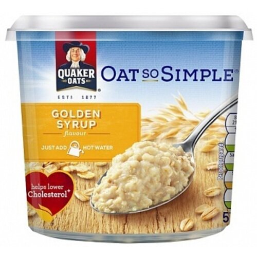 Quaker Oats - So Simple Pots Golden Syrup 50 Gram