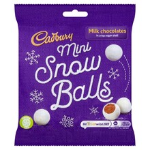Cadbury - Mini Snow Balls 80 Gram ***THT 31-03-2024***