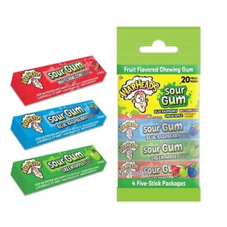 Warheads - Sour Gum 4-pack 50 Gram