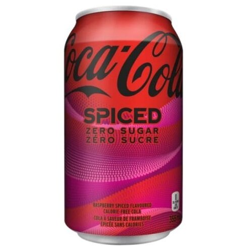 Coca Cola - Raspberry Spiced Zero Sugar 355ml