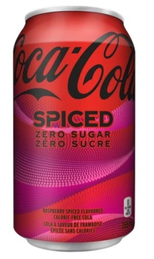 Coca Cola Coca Cola - Raspberry Spiced Zero Sugar 355ml
