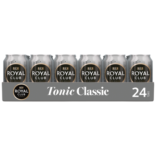 Royal Club - Tonic Classic 330ml 24 Blikjes