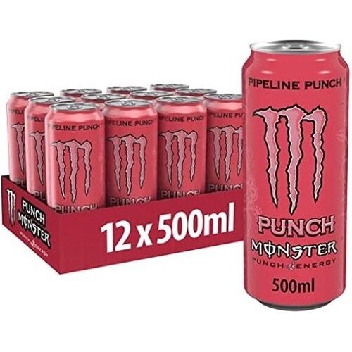 Monster - Pipeline Punch 500ml 12 Blikjes Monster - Pipeline Punch 500ml 12 Blikjes