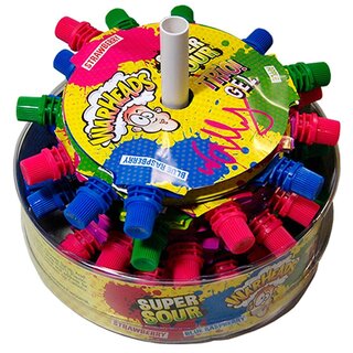 Warheads - Sour Attack Wheel 51 Gram 24 Stuks