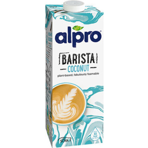 Alpro - Barista Coconut 1 Liter 8 Stuks Alpro - Barista Coconut 1 Liter 8 Stuks