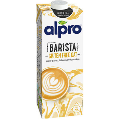 Alpro - Barista Gluten Free Oat 1 Liter 8 Stuks