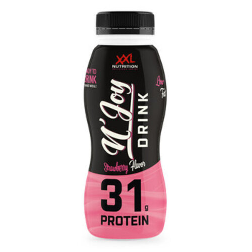 XXL Nutrition - N'joy Strawberry 310ml 6 Stuks