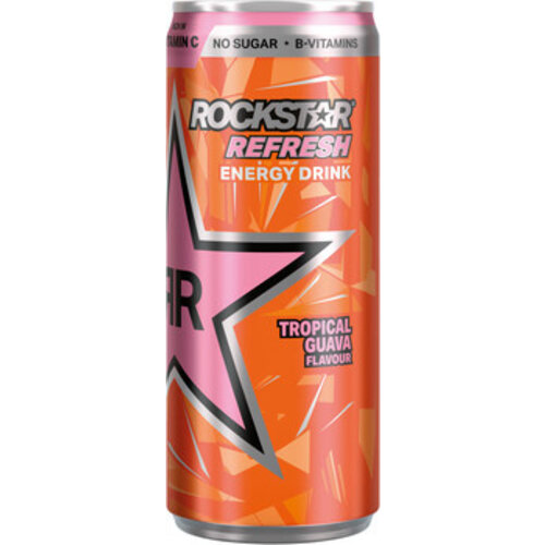 Rockstar - Tropical Energy Drink 250ml 12 Stuks