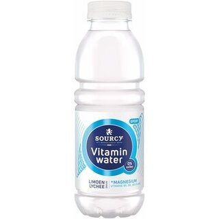 Sourcy - Limoen Lychee Suikervrij 500ml 6 Stuks