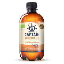 The Gutshy Captain - Bio Kombucha Ginger Lemon 400ml 12 Stuks