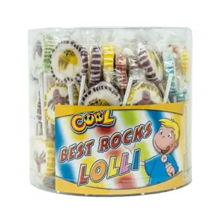 Cool Best Rock Lollies Silo 100 Stuks