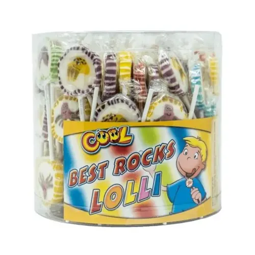 Cool Best Rock Lollies Silo 100 Stuks