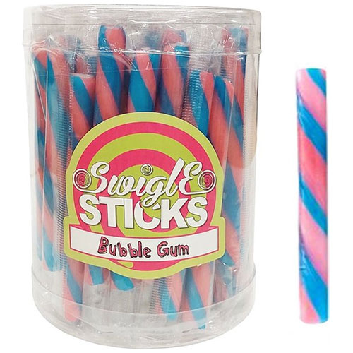 Swigle - Sticks Bubblegum 10 Gram 50 Stuks afbeelding
