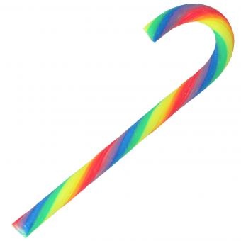 Candy Canes Regenboog 13 cm 50 Stuks afbeelding