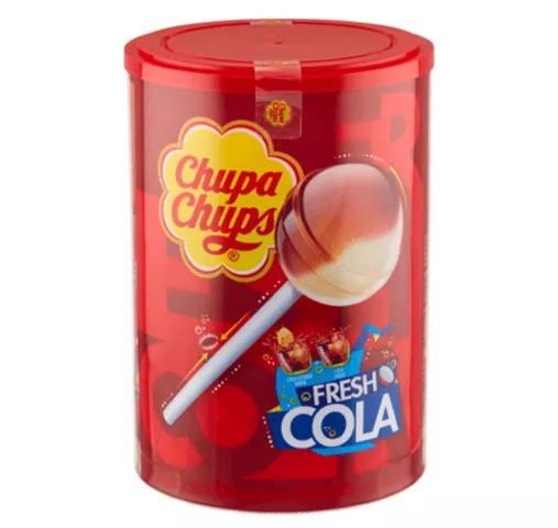 Chupa Chups Chupa Chups - Lolly's Cola/Cola Lemon 100 Stuks