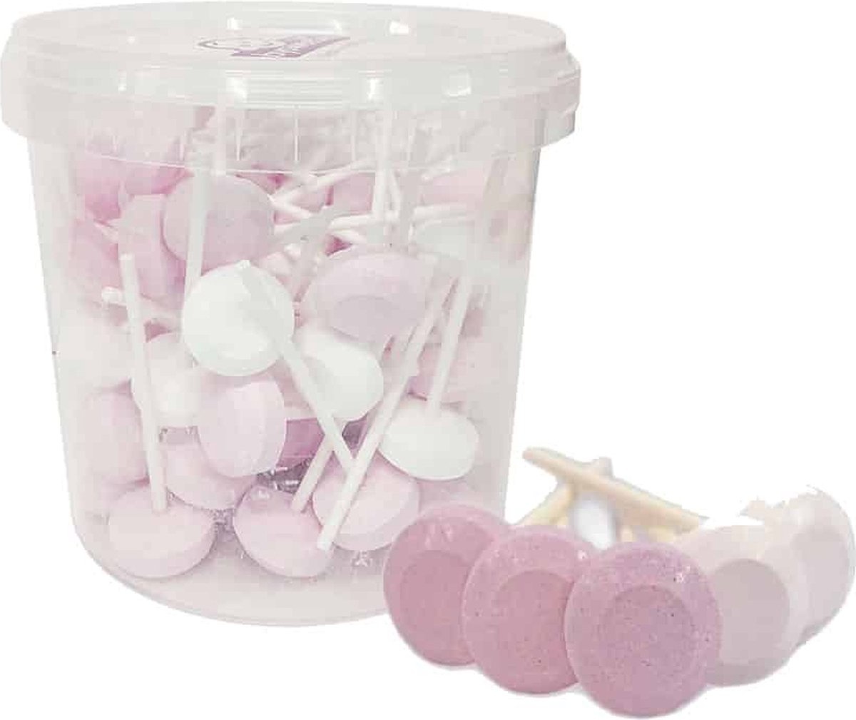 Dextrose Lolly's Wit/Roze 700 Gram