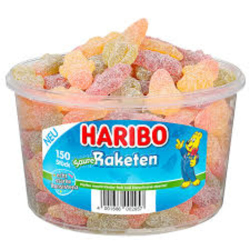 Haribo - Silo Saure Raketen 150 Stuks 1200 Gram