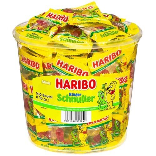 Haribo - Silo Verpakte Winegum Sleutels 10 Gram 100 Stuks