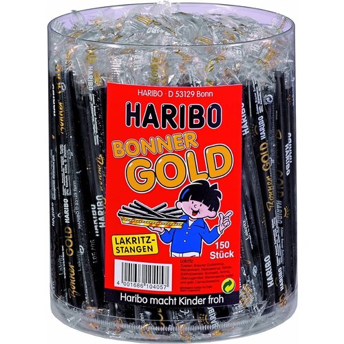 Haribo - Bonner Gold 18 Gram 150 Stuks