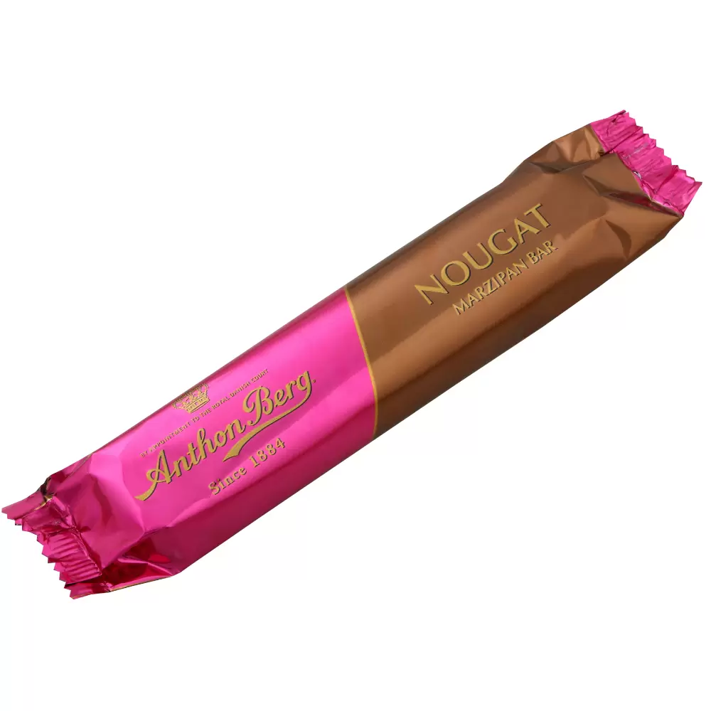 Anthon Berg - Marzipan Nougat Bar 75 Gram ***THT 18-06-2024***