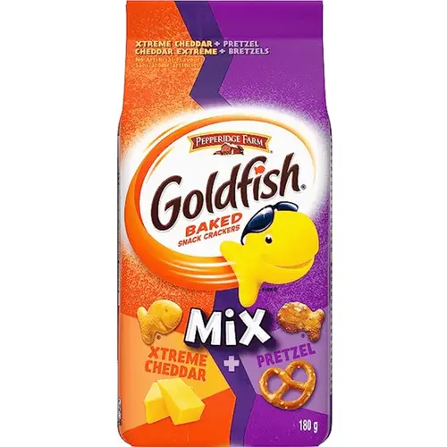 Goldfish - Xtreme Cheddar And Pretzel 180 Gram