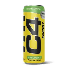 C4 - Energy Drink Zero Sugar Twisted Limeade 330ml