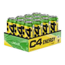 C4 - Energy Drink Zero Sugar Twisted Limeade 330ml 12 Blikjes