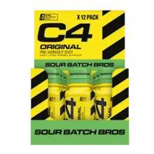 C4 - Energy Shot Sour Batch Bros 60ml 12 Stuks