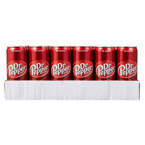 Dr Pepper - Original 330ml 24 Blikjes