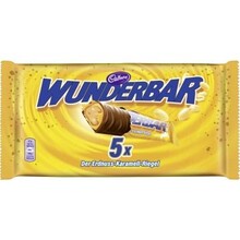 Cadbury - Wunderbar Erdnuss 5x37g = 185 Gram