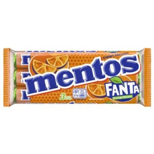 Mentos - Fanta 3-Pack 112,5 Gram