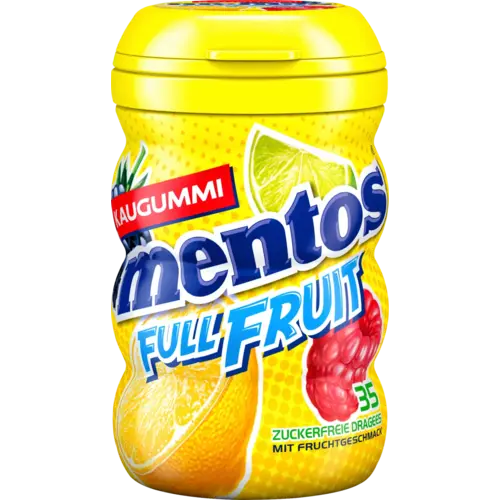 Mentos -  Gum Full Fruit Curvy Dose 70 Gram