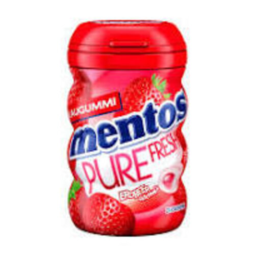 Mentos - Gum Pure Fresh Erdbeere Curvy 70 Gram