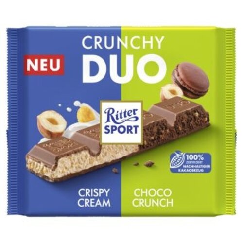 Ritter Sport - Crunchy Duo 100 Gram